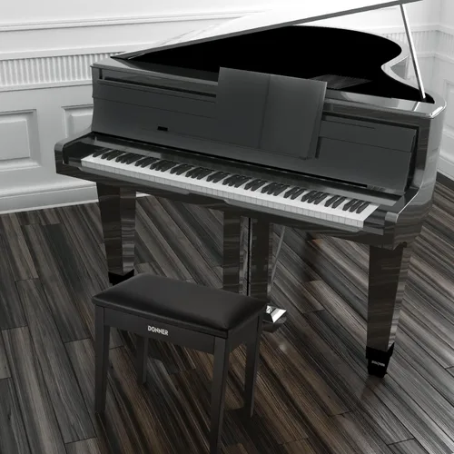 Miniatura 6 de Donner DEP-20 +Donner - Banco de piano con almacenamiento