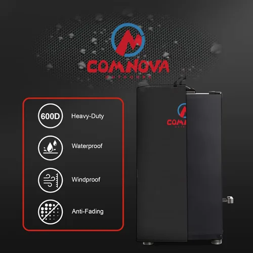 Miniatura 4 de Comnova - Funda para ahumador eléctrico de 30 pulgadas, 600D, fundas para ahumadores para ahumadores Masterbuilt resistente al agua de servicio