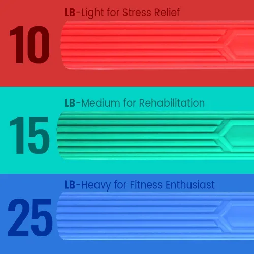 Miniatura 3 de Inspack Barra de terapia de codo de tenis flexible, tratamiento Flexbar, entrenador de fuerza de agarre, Therabars Flex Bars Tendinitis física
