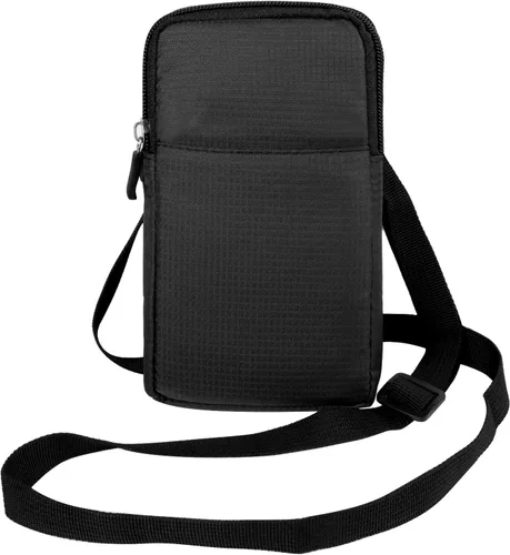 Miniatura 4 de Funda de nailon para teléfono celular para hombre, con clip para cinturón, bolsa de cintura compatible con iPhone 17 Pro Max Galaxy S26 Ultra S26+