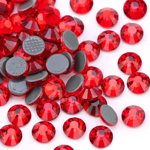 Miniatura 25 de 2880 diamantes de imitación termoadhesivos de imitación de cristal con parte trasera plana para manualidades, manualidades, ropa, zapatos