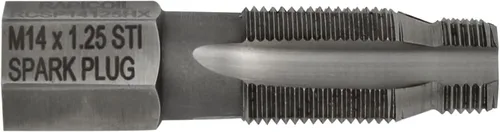 M14 x 1.25 Bujía Pilotado Helicoil STI Tap - para volver a roscar y reparar conjuntos de asiento cónico y tipo junta - Fabricado en la India