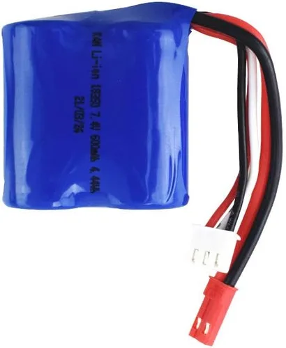 Miniatura 4 de Accesorio 2PCS 7.4V 600mAh batería de litio para EB02 Control remoto barco