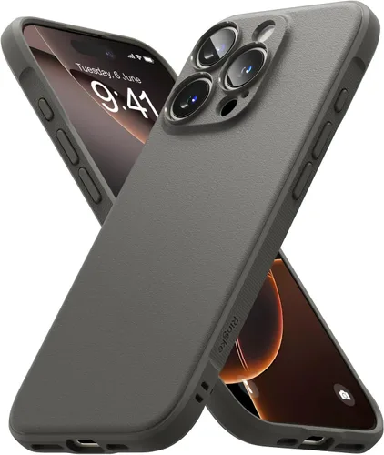 Miniatura 34 de Ringke Onyx - Funda para iPhone 17 Pro, [se siente bien en la mano] resistente al aceite y a la suciedad, cubiertas individuales para lentes