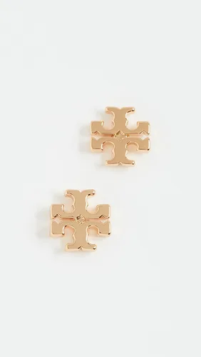 Miniatura 2 de Tory Burch Pendientes de tuerca con logotipo para mujer Metal No aplicable