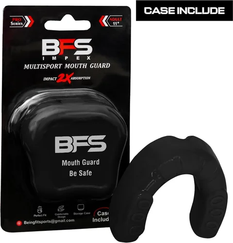 Miniatura 7 de Protector bucal deportivo para niños, jóvenes, niñas, niños y adolescentes con estuche (sin BPA) para boxeo, artes marciales, karate de artes