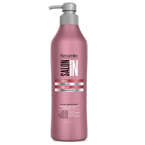 Miniatura 2 de Salon In by Recamier - Juego de champú y acondicionador Color Guard + tratamiento sin enjuague para cabello teñido Ayuda a preservar la vitalidad