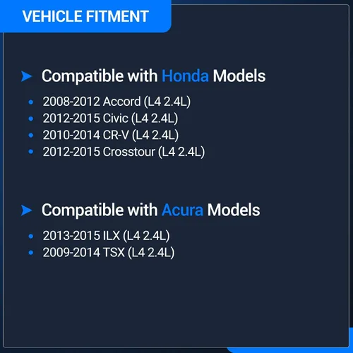 Miniatura 2 de Autoround Kit de cadena de distribución de motor L4 de 2.4L para Honda Civic 12-15, Accord 08-12, CR-V 10-14, Crosstour 12-15, Acura TSX 09-14, ILX