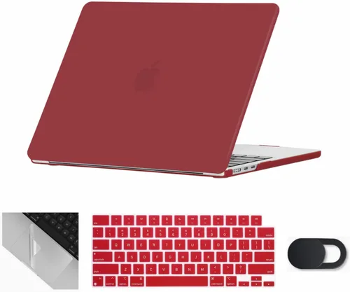 Miniatura 35 de Se7enline Compatible con MacBook Air 2024 de 15 pulgadas M4 M3 M2 A2941/A3114/A3241 Funda rígida para laptop Mac Air 15.3, cubierta protectora