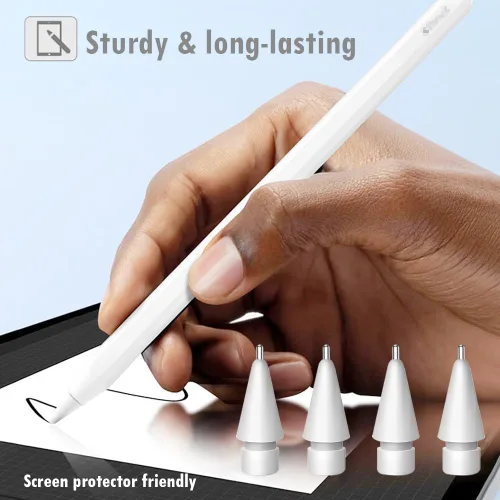 Miniatura 6 de SIXFU Sturdy Long Metal Tips Compatible with Apple Pencil Tip, Durable Tips Compatible with Apple Pencil Pro/USB-C/ 1st/ 2nd Generation, Accessories