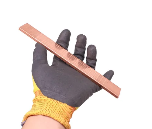 Miniatura 3 de 1/4" x 1" C110 Copper Flat BAR 8" Long Solid .250" Plate Mill