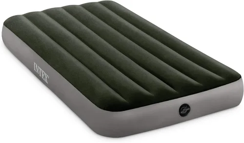 Miniatura 12 de Intex Colchón de aire 64109E Dura-Beam Standard Prestige: Fiber-Tech - Tamaño Queen - Altura de la cama de 10 pulgadas - Capacidad de peso de 600