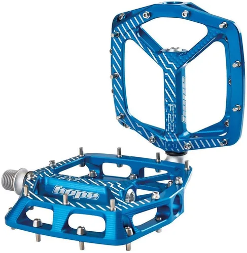Miniatura 2 de Hope F22 Aluminio 9/16 Pulgadas Plataforma Bicicleta Pedales Negro bike-pedals