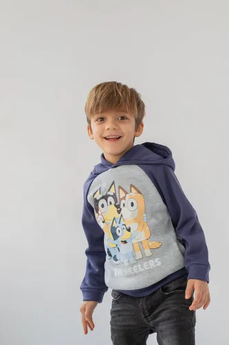Miniatura 2 de Bluey Mom Dad Bingo Fleece Sudadera con capucha para niños pequeños a niños grandes