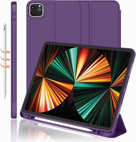 Miniatura 14 de Funda para iPad Pro de 12.9 pulgadas 2022/2021/2020 (6ª/5ª/4ª generación) con soporte para lápiz
