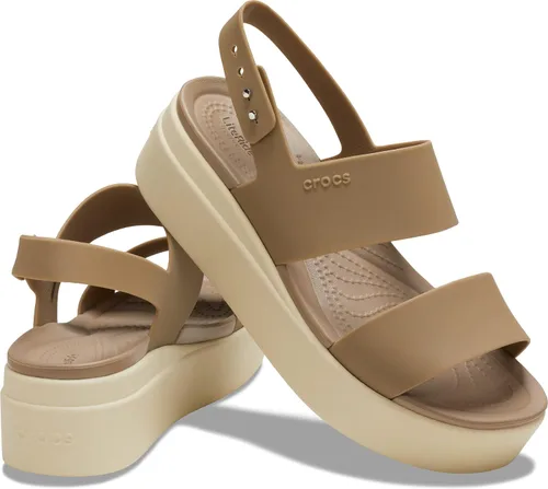 Miniatura 7 de Crocs Sandalia Brooklyn de cuña baja para mujer