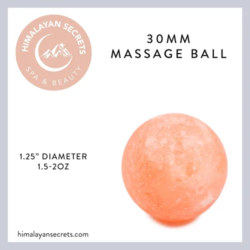 Miniatura 5 de Himalayan Secrets® Piedra de masaje - Uso para masaje corporal o exfoliante (bola 1.181 in (paquete de 24))