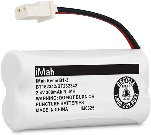 Miniatura 3 de iMah BT162342 BT262342 Baterías inalámbricas para teléfono compatibles con BT183342 BT283342 BT166342 BT266342 VTech CS6114 CS6419 CS6719 AT&T