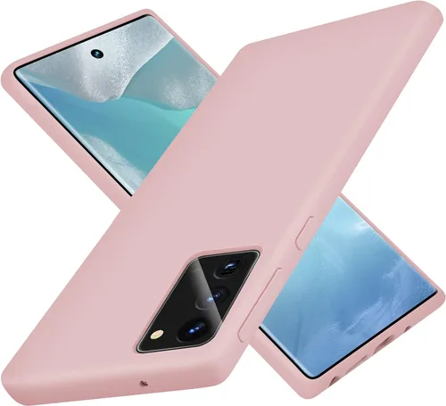 Miniatura 12 de Funda de silicona líquida compatible con Galaxy Note 20, protección de cuerpo completo de goma de gel a prueba de golpes para Galaxy Note 20 de 6.7