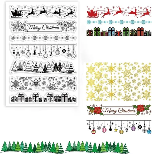 Miniatura 23 de Sellos transparentes de CRASPIRE para el día de San Patricio Hoja de trébol Sellos transparentes para álbum de recortes para hacer tarjetas DIY