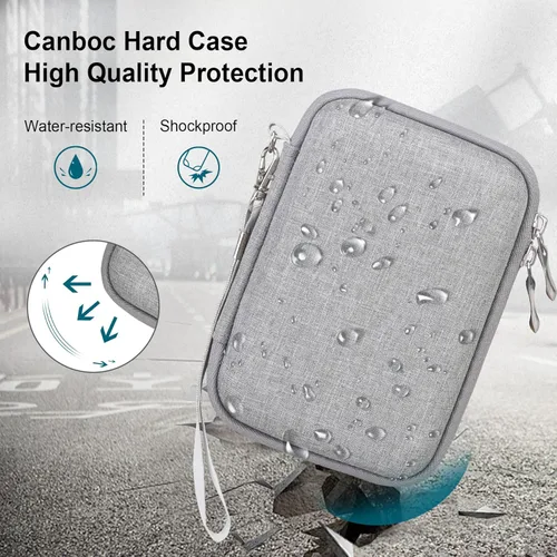 Miniatura 4 de Canboc Estuche de transporte para kit de inicio de diamantes Blinger, caja de colección Blinger Spark, accesorios de malla de bolsillo, gris