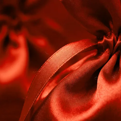 Miniatura 7 de Bolsas de regalo de satén rojo de 4 x 6 pulgadas, joyas, bolsas de cordón para regalos de boda para baby shower, Navidad, paquete de 50 Rojo - 4 x 6