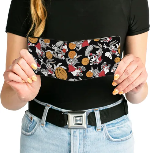 Miniatura 6 de Buckle-Down Billetera plegable Bugs Bunny para hombre