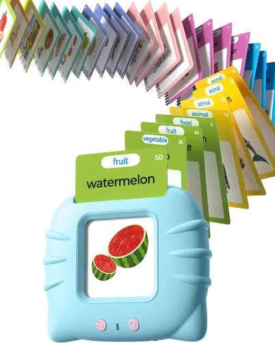 Miniatura 12 de Airbition Tarjetas Didácticas Parlantes Bilingües en Español e Inglés para Mayores de 2 Años, Herramientas de Terapia del Habla de Bolsillo con 512