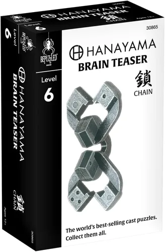 Miniatura 3 de Rompecabezas de metal fundido para el cerebro Equa Hanayama (nivel 6)