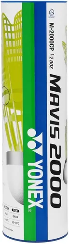Miniatura 2 de Yonex Mavis 2000 lanzadera para torneos de nailon (tubo de 1/2 dna.)