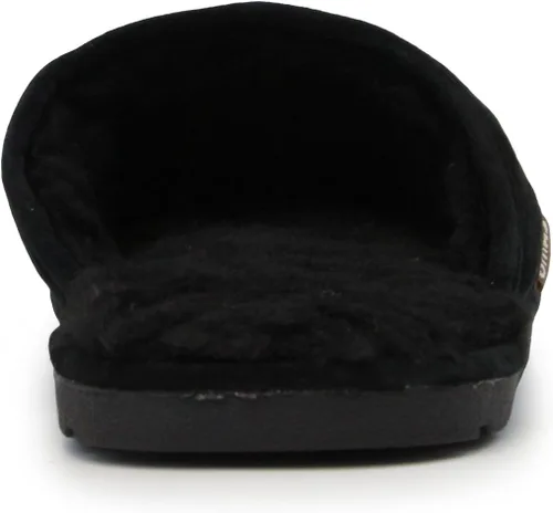 Miniatura 3 de Lamo Zapatilla Scuff Hombre - Zapato de Ante, Negro