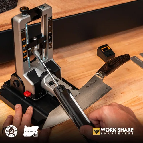 Miniatura 7 de Work Sharp Kit de afilador de cuchillos Elite con ajuste de precisión profesional, afila cada cuchillo que tengas