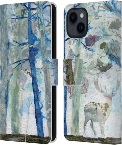 Miniatura 7 de Head Case Designs Officially Licensed Wyanne Half Light Nature 2 Leather Wallet Case Compatible with Apple iPhone 15