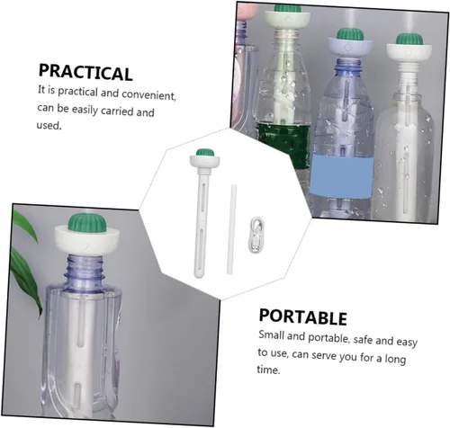 Miniatura 7 de CHILDWEET Humidificador portátil personal mini botella humidificador para viajes coche casa oficina color blanco