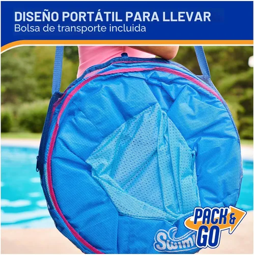 Miniatura 6 de SwimWays Spring Float Premium Papasan Pool Lounger, Inflatable Pool Floats Adult with Fast Inflation for Ages 15 & Up