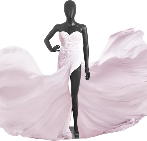 Miniatura 15 de Maniquí masculino de cuerpo completo, modelo ajustable de 73 pulgadas, sin cara, de plástico desmontable, soporte de maniquí con base de metal