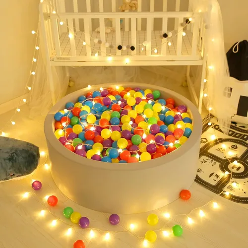 Miniatura 7 de GOGOSO Pelotas de Piscina de Pelotas para Niños Pequeños, Pelotas de Juego de Plástico para Bebés, Pelotas Suaves de Colores Pastel para Niños No