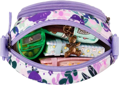 Miniatura 5 de Choco Mocha Bolso cruzado para niñas pequeñas de 4-6, 6-8, bolso cruzado para niños, bolso cruzado para niños de 2, 3, 4 años