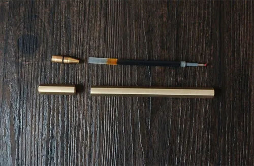 Miniatura 4 de EDC Pocket Seis-Edge - Bolígrafo distintivo de latón macizo