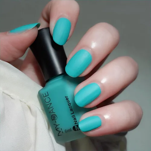 Miniatura 46 de Esmalte de uñas plateado, efecto espejo metálico, decoración de uñas metálica de larga duración no desprendible, esmalte de uñas brillante para 12#
