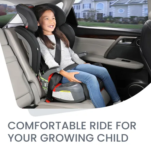 Miniatura 8 de Britax Grow with You ClickTight Asiento de Auto Arnés-2-Elevador, Cool Flow Gray Cool Flow Gris