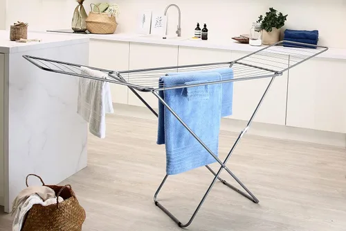 Miniatura 2 de Metaltex - Tendedero Capri (65.6 ft), color gris