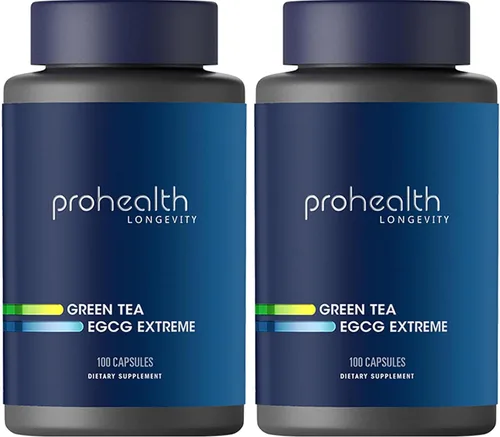 Miniatura 4 de ProHealth Longevity Green Tea EGCG Extreme (390 mg EGCG, 100 Cápsulas) (Suplemento de té verde)