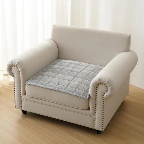 Miniatura 26 de Fundas para brazos de sofá, funda suave para respaldo reclinable, lavable, fundas gruesas y mullidas para reposabrazos de sofá, fundas protectoras