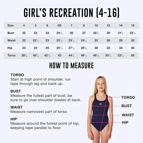 Miniatura 7 de Speedo Traje de baño de una pieza para niña con espalda cruzada y tirantes múltiples