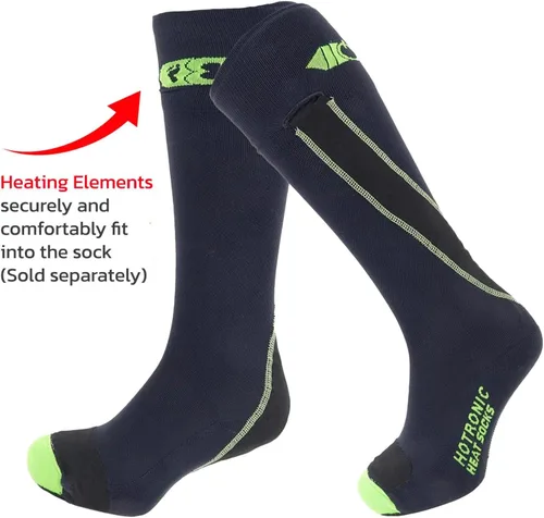 Miniatura 5 de Hotronic Unisex XLP PFI 30 Surround Thin Heat Socks Only Gentle Compression Foot-Warming Heated Cold-Weather Winter Socks