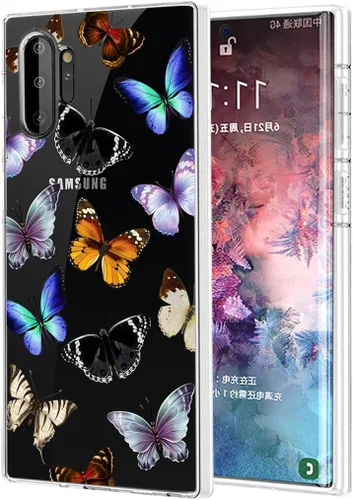Miniatura 4 de Funda de teléfono para Galaxy Note 10 Plus 5G, para Samsung Note10+ para niñas, funda protectora transparente de TPU suave transparente para Samsung