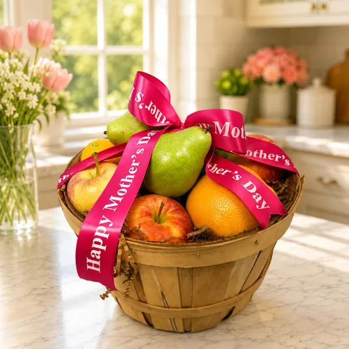 Capital City Fruit - Cesta de regalo para frutas frescas (cesta del día de la madre)
