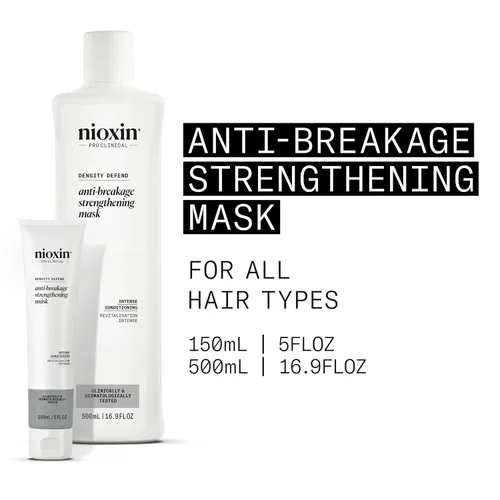 Miniatura 2 de Nioxin Density Defend Anti-Breakage Strengthening Mask For Damaged, Colored, Thinning Hair Intense Conditioning Protects Against Breakage