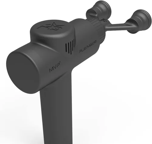 Miniatura 5 de PlayMakar ShocDuo - Cabezal de masaje de doble cabezal de absorción y reverberación para pistola de masaje MVP+